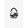 BALMAIN Black and white leather B-Buzz C - Kleine Taschen - 