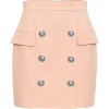 BALMAIN Cotton miniskirt - Skirts - 