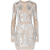 BALMAIN Embellished tulle mini dress - Dresses - 