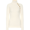 BALMAIN Embellished turtleneck sweater - Puloveri - 