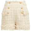 BALMAIN  High-rise tweed shorts - 短裤 - 