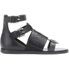 BALMAIN Leather sandals - Sandálias - 