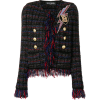 BALMAIN decorated tweed jacket - 外套 - 