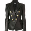 BALMAIN double breasted blazer - Куртки и пальто - 