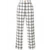 BALMAIN grid pattern raw edge trousers - Capri & Cropped - $1,327.00 