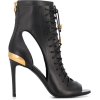 BALMAIN lace-up ankle boots - Stivali - 