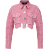 BALMAIN pink denim jacket - Jaquetas e casacos - 