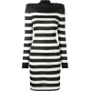 BALMAIN short sequined striped dress 1,6 - sukienki - 