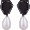 BANSRI Black Rhodium Handcrafted Resin & - Earrings - $76.00 