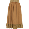 BATSHEVA  Ruffled cotton-corduroy midi s - Skirts - 