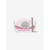 BB Graffiti Leather Shoulder Bag - 手提包 - 