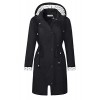 BBX Lephsnt Waterproof Lightweight Rain Jacket Active Outdoor Hooded Raincoat for Women - Outerwear - $26.99  ~ 23.18€