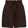 BCBGeneration - Striped waist shorts - ショートパンツ - $90.00  ~ ¥10,129