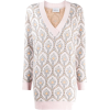 BE BLUMARINE be oversized embroidered ju - Pullovers - 