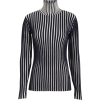 BECKHAM Striped Knit Top - プルオーバー - 