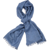 BEGG & CO. blue scarf - スカーフ・マフラー - 