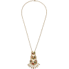 BEN-AMUN Gold-tone crystal necklace - Collares - 