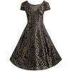 BIUBIU Women's Plus Size Vintage Lace Embroidered Party A Line Dress XL-5XL - Dresses - $49.98  ~ £37.99
