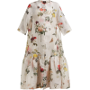 BIYAN  Botanical-print silk organza coat - Dresses - 