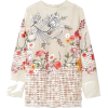BIYAN neutral embroidered sweater - Pulôver - 