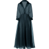 BLACK IRIS organza dress - ワンピース・ドレス - 