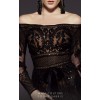 BLACK VELVET WINTER  DRESS GLAM - Dresses - 