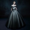 BLACK WEDDING GOWN-GOTH - Dresses - 