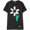 BLOUSE Slim Pickings printed cotton-jers - T恤 - $65.00  ~ ¥435.52