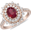 BLUE NILE ruby ring - リング - 
