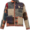 BODE Patchwork single-breasted wool jack - Jacket - coats - 