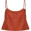 BONDI BORN linen cami top - Tanks - 