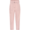 BOTTEGA VENETA High-waisted cotton pants - Capri hlače - 