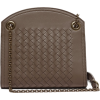 BOTTEGA VENETA  Intrecciato leather cros - Hand bag - 