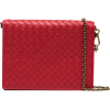 BOTTEGA VENETA red Intrecciato leather w - Carteras - 