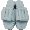 BOYY Blue Puffy Platform Sandals - Sandals - 
