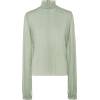 BRANDON MAXWELL jersey blouse - Camisa - curtas - 