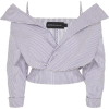 BRANDON MAXWELL off shoulder jacket - Jaquetas e casacos - 