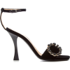 BROCK velvet buckle sandal - Sandals - 