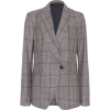 BRUNELLO CUCINELLI Plaid wool wrap blaze - Jacket - coats - 