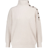BRUNELLO CUCINELLI Ribbed-knit cotton tu - Swetry - 