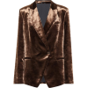 BRUNELLO CUCINELLI Velvet blazer - Jaquetas e casacos - 