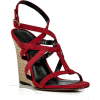 BURBERRY LONDON Red - Sandale - 