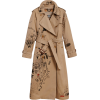 BURBERRY Sketch Print Trench Coat - Куртки и пальто - 