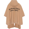 BURBERRY Carla wool-blend poncho - Swetry - 