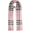 BURBERRY Giant Check wool and silk scarf - Szaliki - 