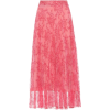 BURBERRY Pleated lace midi skirt - Skirts - 