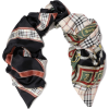 BURBERRY Printed silk-satin twill scarf - Šalovi - 