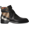 BURBERRY Stiefeletten mit House-Check - Boots - 