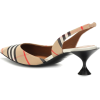 BURBERRY Vintage Check slingback pumps - Scarpe classiche - 