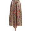 BY WALID Margot floral-print silk midi s - スカート - 